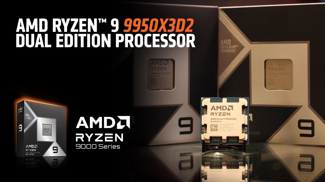 AMD ryzen 9 9950X3D2