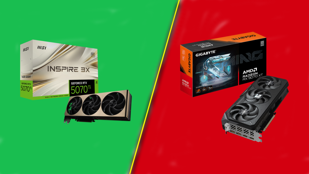 rtx 5070 ti vs rx 9070 xt